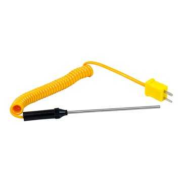 Teplotná sonda s rukoväťou, -50 ... +580 °C, 100 mm, typ K