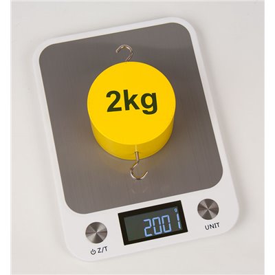 Digitálna váha 15 kg/1 g, so sieťovým zdrojom