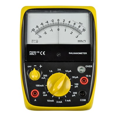 Galvanometer, analógový