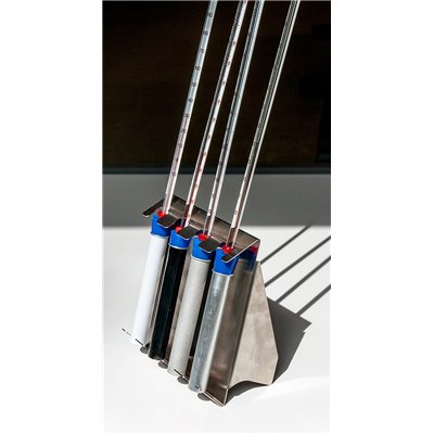 Montážny držiak pre rúrky absorbujúce teplo, 4-násobný