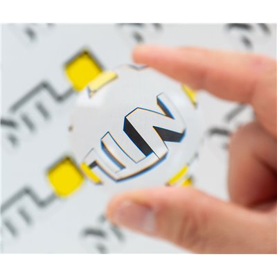 Šošovky z optického skla, sada 4 ks