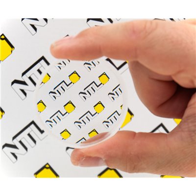 Šošovky z optického skla, sada 4 ks