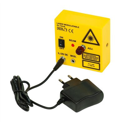 Laser, 635 nm, 1 mW, modulovateľný