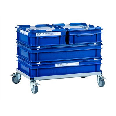 Kovový vozík na skladovanie, pre NTL boxy