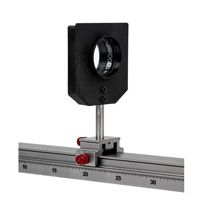 Šošovka zo skla, v ráme, D 50 mm, FL +1000 mm