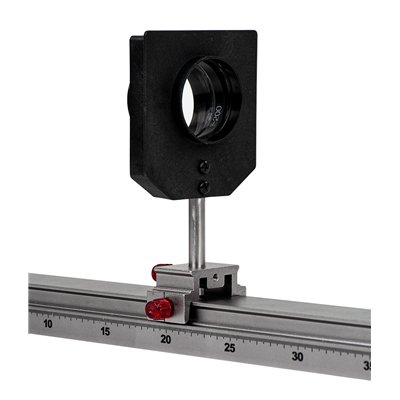 Šošovka zo skla, v ráme, D 50 mm, FL -200 mm