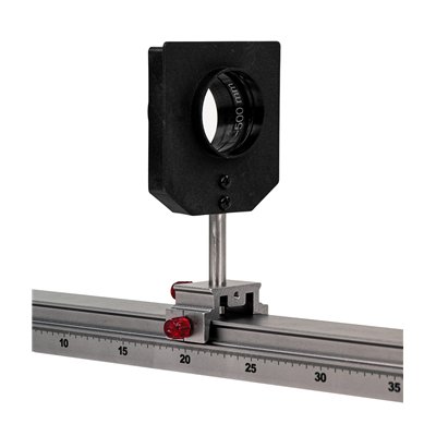 Šošovka zo skla, v ráme, D 50 mm, FL -500 mm