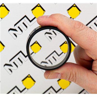 Šošovka zo skla, v ráme, D 50 mm, FL -500 mm